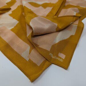 Madewell silk abstract bandana